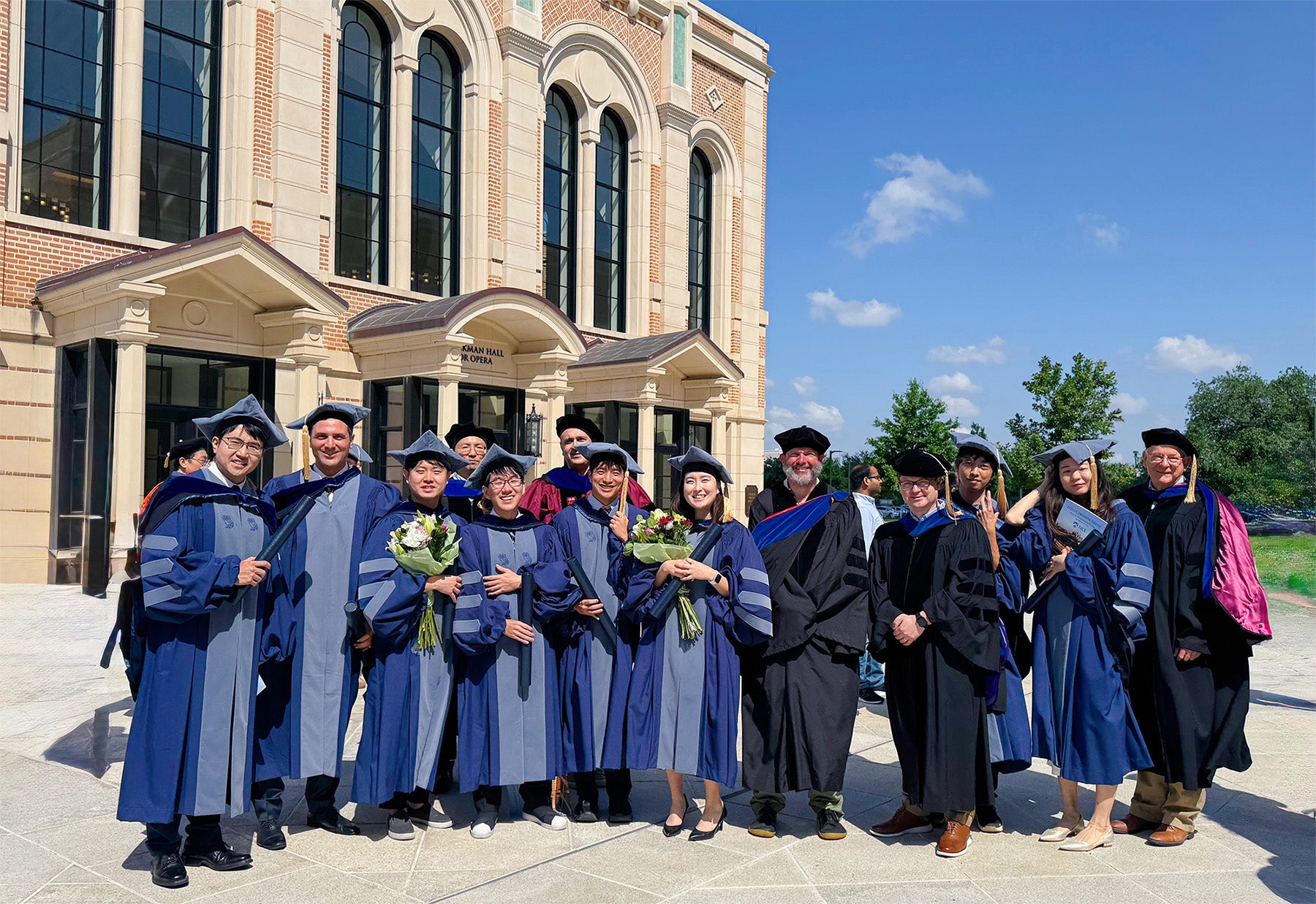 Rice University Economics 2025 PhD commencement