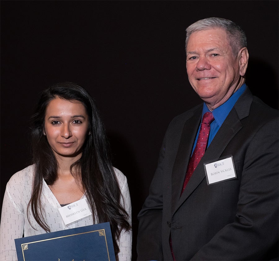 Rice University Economics RISE Day 2016 _ Gul, Sickles