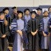 Doctoral Students in regalia